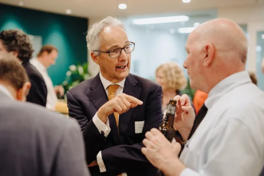 Nicholas Moore at the 2022 CIS Members Christmas Soirée