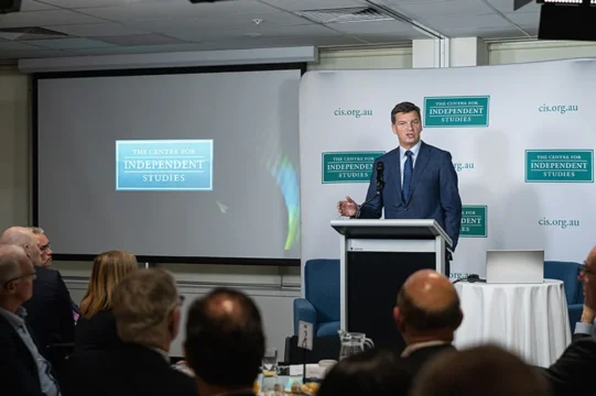 Angus Taylor speaking at Event: Breakfast with Shadow Treasurer Angus Taylor