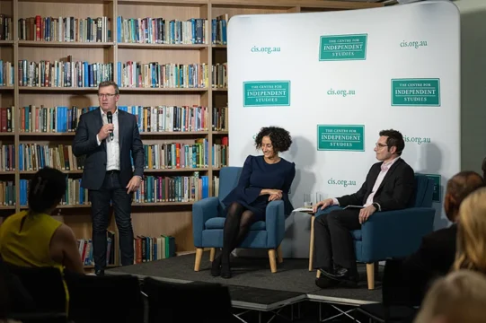 Building world-class schools in Australia Alan Tudge speaking