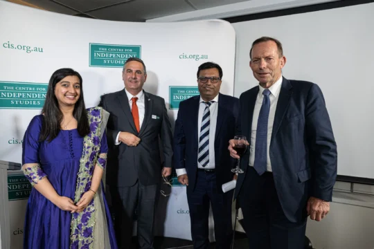 CIS Event '75 celebration of Indian democracy' group photo