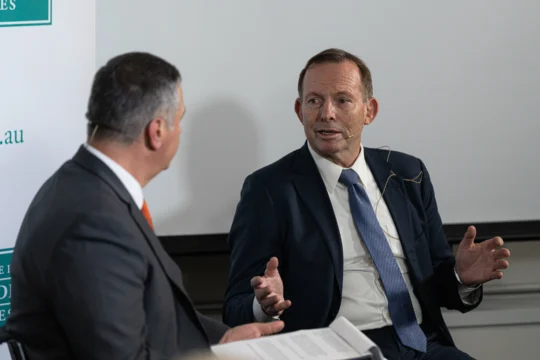 Salvatore Babones and The Hon. Tony Abbott AC