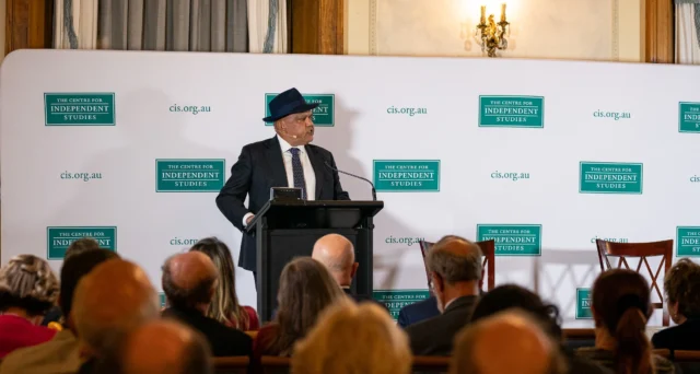Noel Pearson at the CIS event 'Scaling up success in majority Indigenous schools'