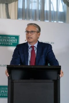 Tom Switzer at the CIS event 'What Really Happened in Wuhan'