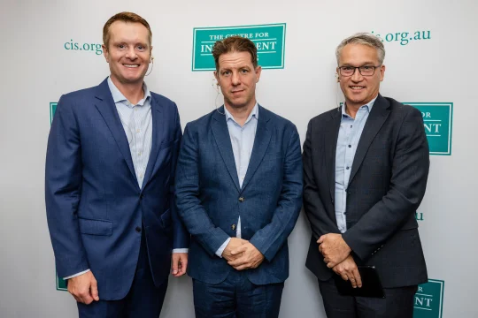 Marian Tupy,Fraser Nelson & Tom Switzer