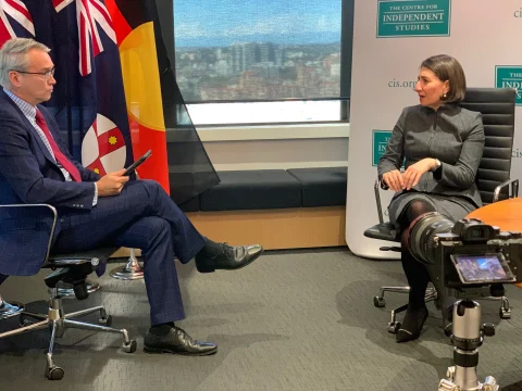 Tom Switzer & Gladys Berejiklian