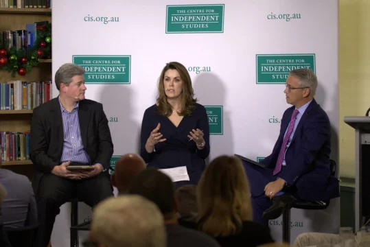 Tom Switzer, Peta Credlin and Simon Cowan Discussing Australian Politics
