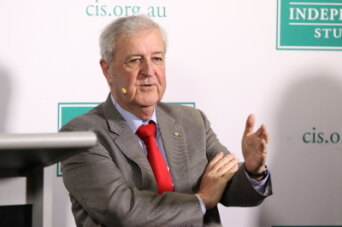 Ian Macfarlane Answering a Question