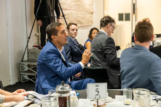 One of our participants ask John Kehoe a question