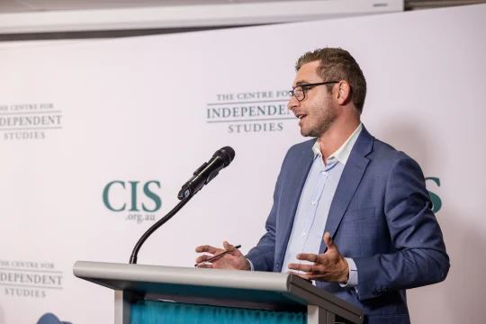 Glenn Fahey speaking at CIS event ''Making Maths Teaching Count''