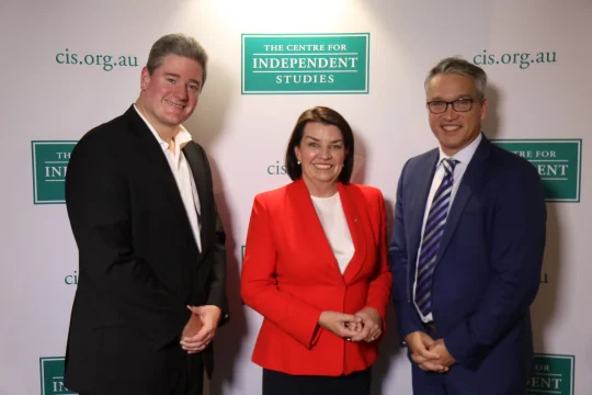 Simon Cowan. Anna Bligh & Tom Switzer