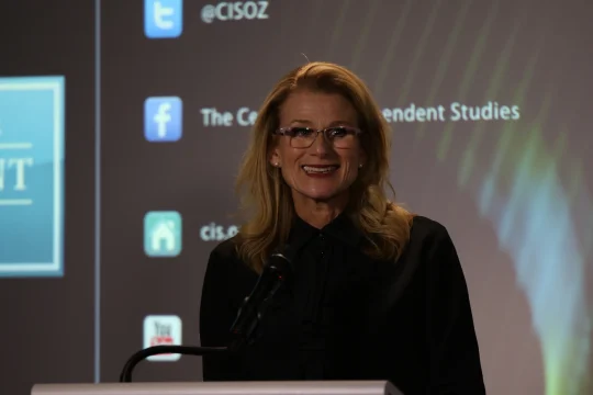 April Palmerlee speaking at CIS event: ''Fourth of July: Race in America''