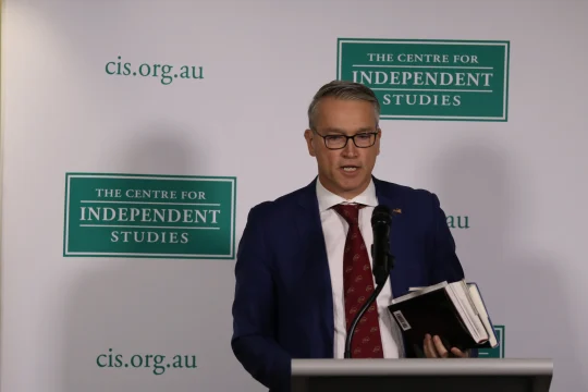 Tom Switzer speaking at CIS event: ''The rise and fall of the liberal international order''