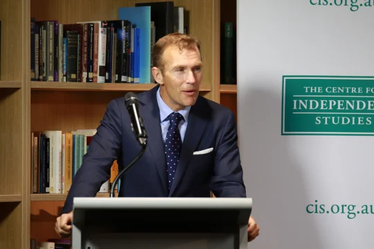 Hon. Rob Stokes MP speaking at CIS event: ''The Manchurian Campus? Threats to Free Speech in Higher Education''