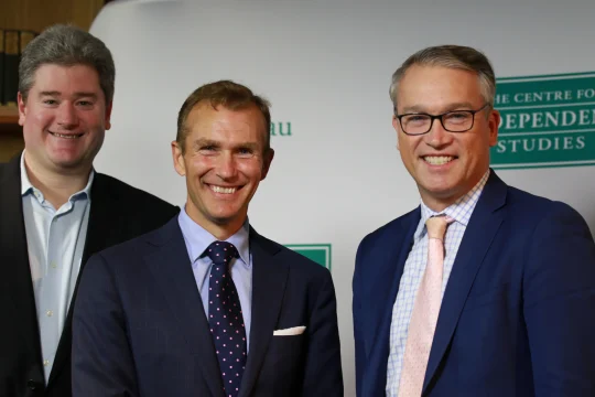 Simon Cowan, CIS event: ''The Manchurian Campus? Threats to Free Speech in Higher Education'' & Tom Switzer