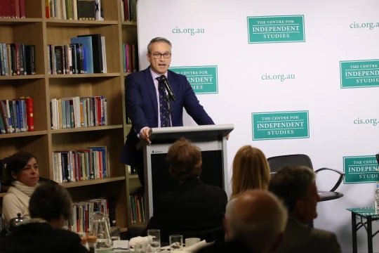 Tom Switzer speaking at CIS event: ''China and human rights''