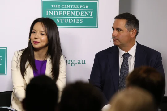 Anastasia Lin speaking at CIS event: ''Time to get tougher with the PRC?''