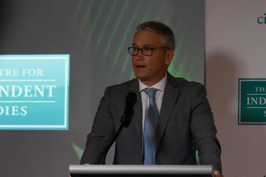 Tom Switzer speaking at CIS event: ''Bill McMahon, an eccentric economic reformer?''