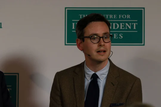 Patrick Mullins speaking at CIS event: ''Bill McMahon, an eccentric economic reformer?''