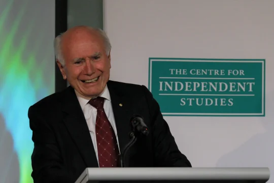 John Howard speaking at CIS event: ''Bill McMahon, an eccentric economic reformer?''