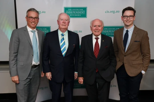 Tom Switzer, William McMahon, John Howard & Patrick Mullins