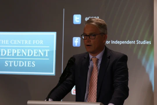 Tom Switzer speaking at CIS event: ''The crisis of democracy''