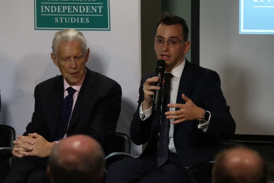 Matthew Lesh speaking at CIS event: ''The crisis of democracy''