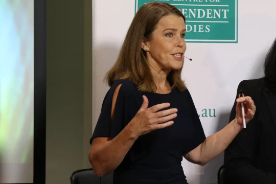 Ticky Fullerton speaking at CIS event: ''Women in Politics''