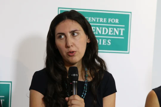 Eugenie Joseph speaking at CIS event: ''Women in Politics''