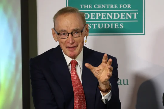 Nick Greiner speaking at CIS event: ''2019 NSW State election preview''