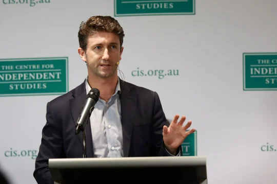Adam Creighton speaking at CIS event: ''Slash Immigration or Big Australia?''