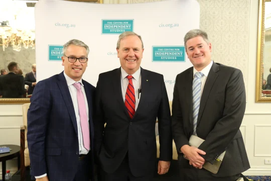 Tom Switzer, Peter Costello & Simon Cowan