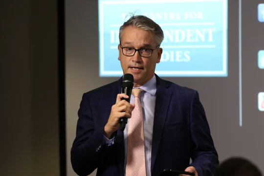 Tom Switzer speaking at CIS event: ''China and Free Societies''