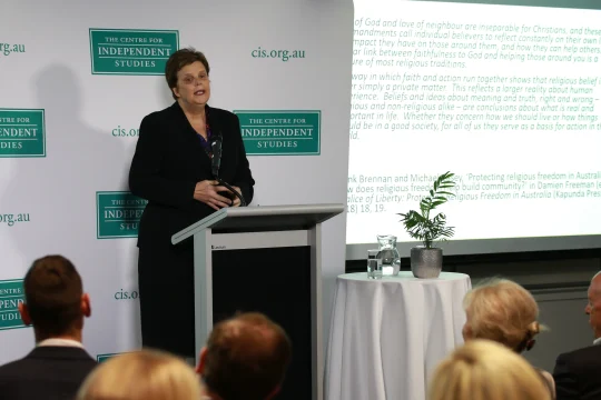 Debra Mullins speaking at CIS event: ''Without Fear or Favour: Practising your Faith and your Profession''