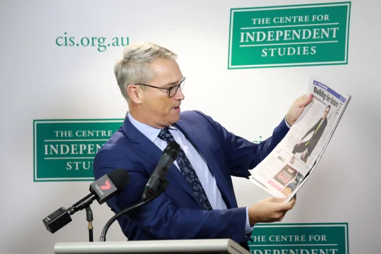 Tom Switzer speaking at CIS event: ''Dominic Perrottet at CIS''