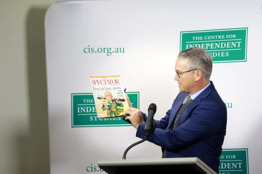 Tom Switzer speaking at CIS event: ''David Leyonhjelm at CIS''