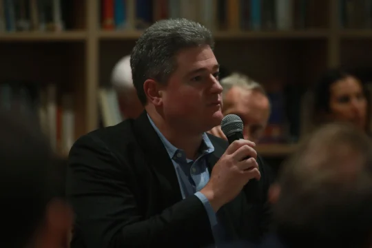 Simon Cowan speaking at CIS event: ''David Leyonhjelm at CIS''