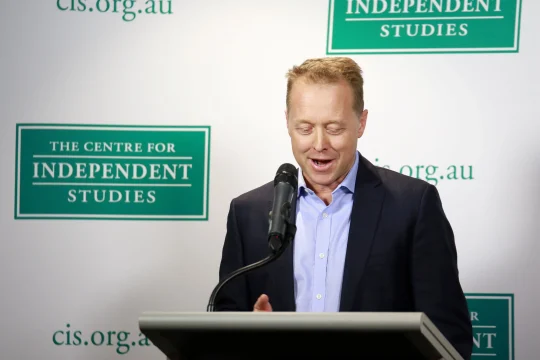 Sam Kennard speaking at CIS event: ''David Leyonhjelm at CIS''