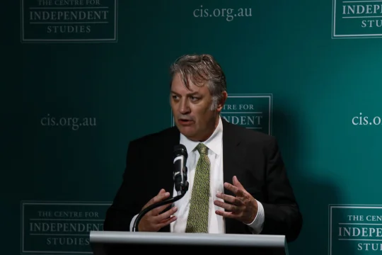 Michael Stutchbury speaking at CIS event: ''Sleepwalking into the future?''