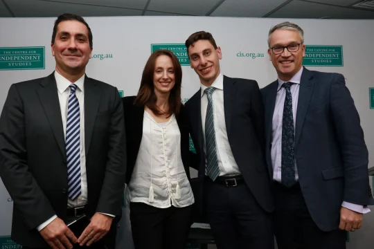 Dr Jeremy Sammut, Claire Lehmann & Tom switzer