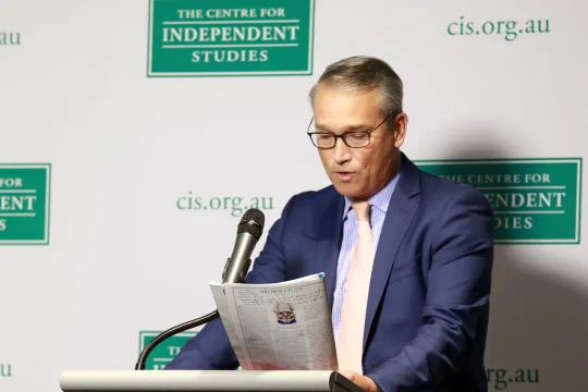 Tom Switzer speaking at CIS event: ''Have We All Gone Mad?''