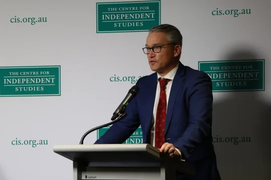 Tom Switzer speaking at CIS event: ''A conversation about God''