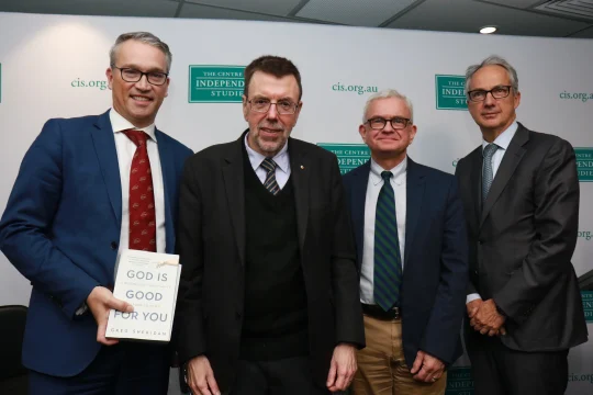 Tom Switzer, Greg Sheridan, Peter Kurti & Nicholas Moore AO