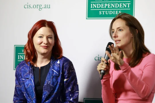 Dr Tiffany Jenkins and Claire Lehmann speaking at CIS event: ''Have We All Gone Mad?''