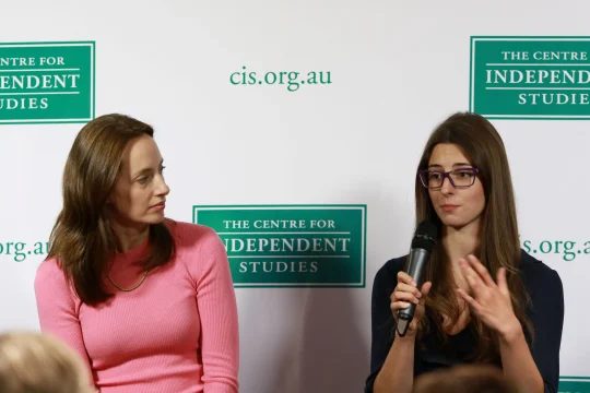 Claire Lehmann and Lindsay Shepherd speaking at CIS event: ''Have We All Gone Mad?''