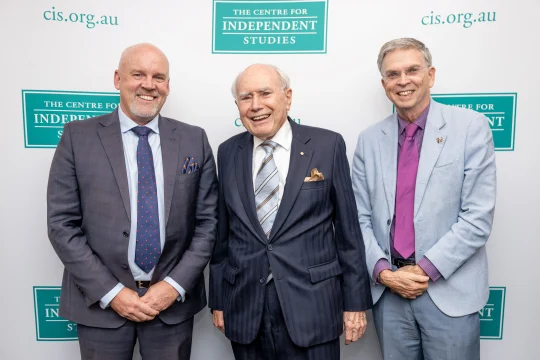 Andrew Blyth, John Howard OM AC & Scott Prasser