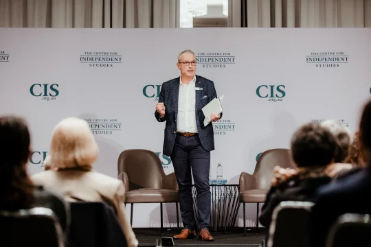 Tom Switzer speaking at CIS event: ''The Greater Middle East: Part 1 with John Mearsheimer''