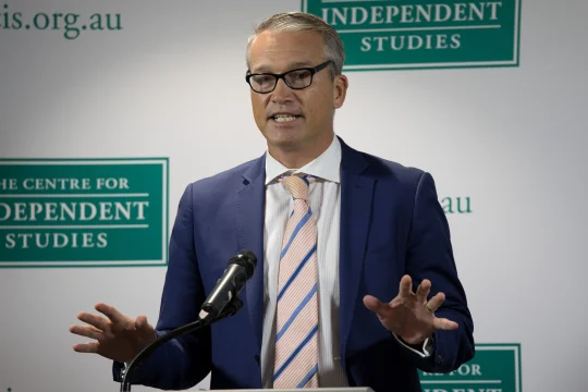 Tom Switzer speaking at CIS event: ''Leigh Sales at CIS''