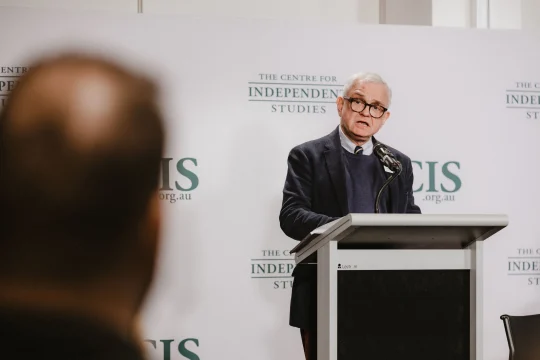 Peter Kurti speaking at CIS event ''Turning Point: Australia after the Voice referendum''