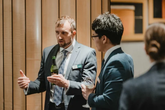 Our Energy Program Director Aidan Morisson at JBL Annual Gala 2024