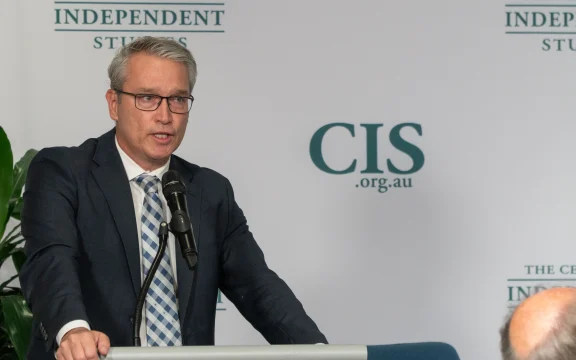 Tom Switzer speaking at CIS event ''Home ownership is NSW Labor’s great middle-class goal''